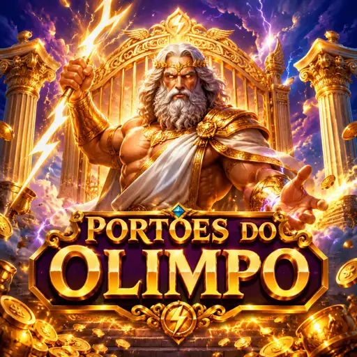 Cartão da slot Gates of Olympus com o Zeus