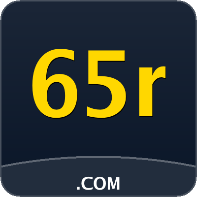 Logo da marca 65r Jogos do site 65R.com